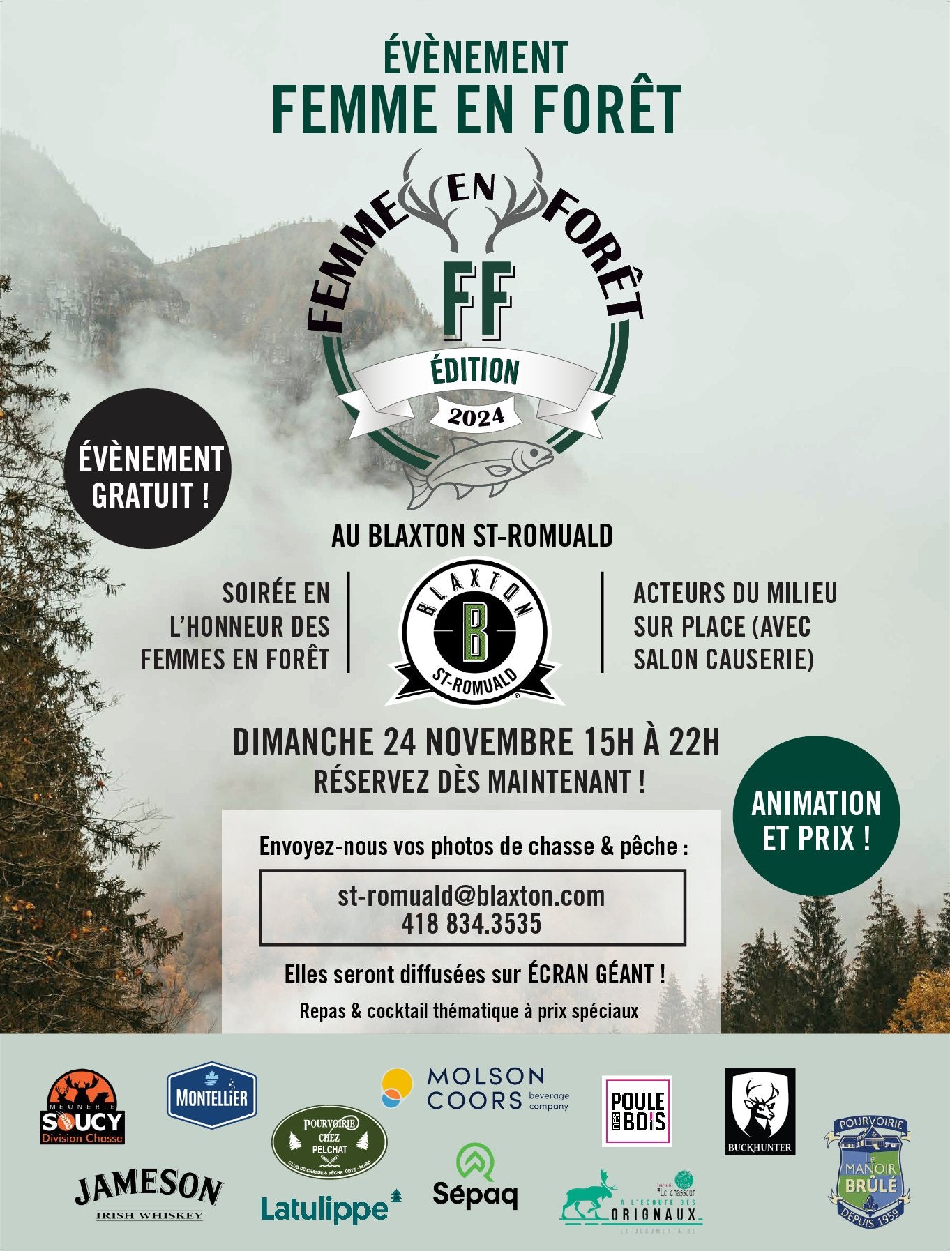 FEMME EN FORÊT ÉDITION 2024