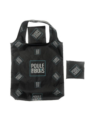 Eco bag logo Turquoise