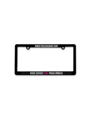 REAR car plate