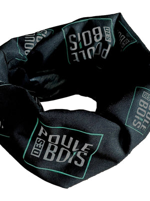 Turquoise Logo Tube Scarf