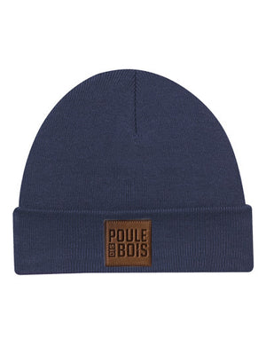 Tuque Marine Logo Cuir