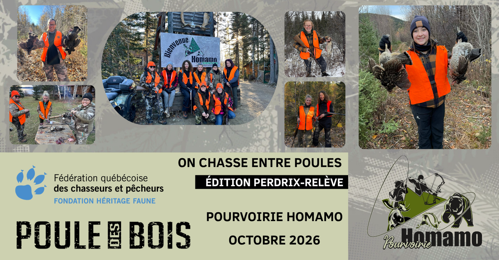 ON CHASSE ENTRE POULES ÉDITION 2026 PERDRIX