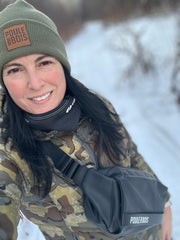 Tuque OLIVE Logo faux cuir