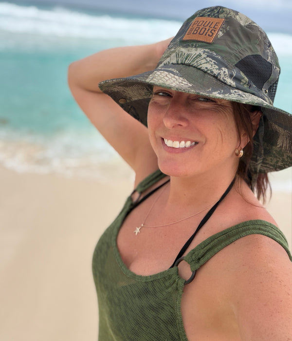 CHAPEAU À COUETTE camo