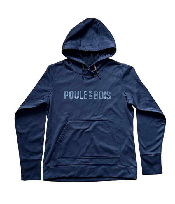 HOODIE À COUETTE YUMA COULEUR NOIR (ENVOI SEMAINE DU 20 AVRIL)