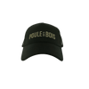 Casquette à Couette NOIR Logo BRODÉ OLIVE