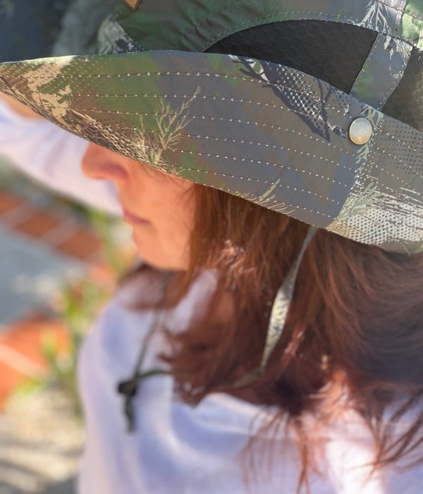 CHAPEAU À COUETTE camo