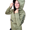 HOODIE À COUETTE ELVA OLIVE