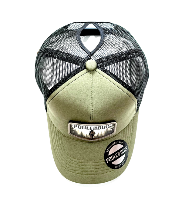 CASQUETTE À COUETTE TACTIQUE OLIVE (ENVOI SEMAINE DU 20 AVRIL)