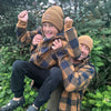 Veste à Carreaux BROWN MINI DES BOIS