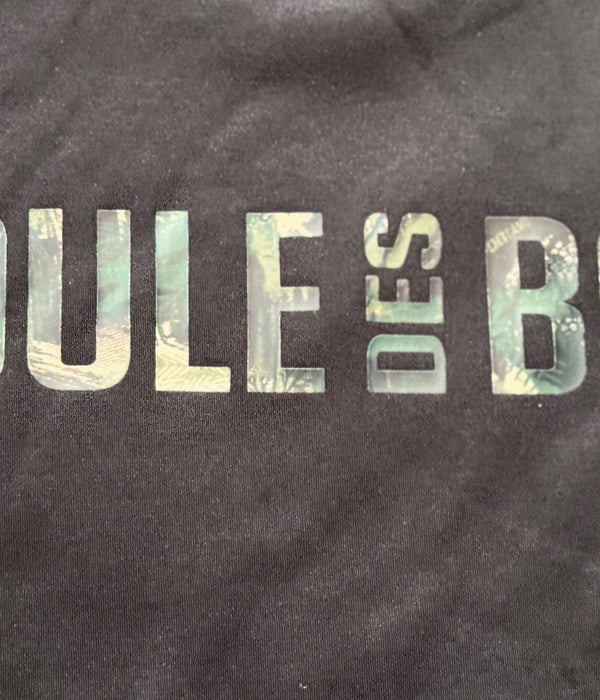 HOODIE À COUETTE YUMA COULEUR NOIR (ENVOI SEMAINE DU 20 AVRIL)