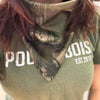 Turquoise Logo Tube Scarf