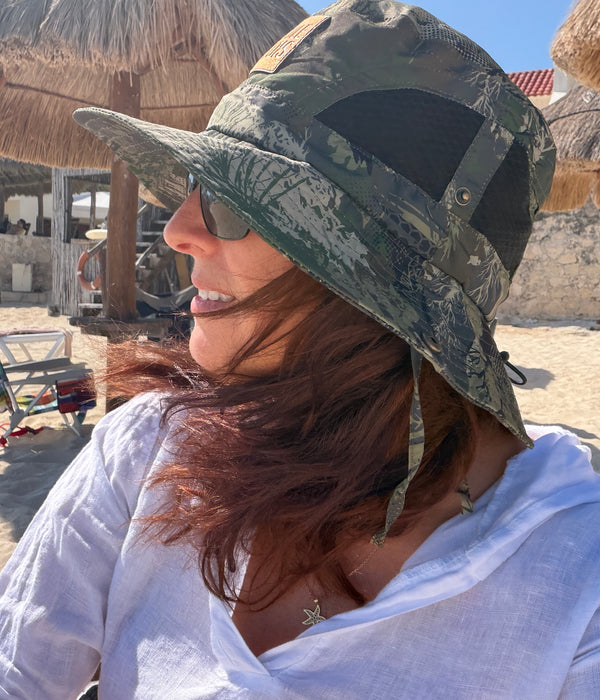 CHAPEAU À COUETTE camo