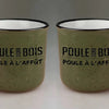 Tasse céramique OLIVE Poule à l'affût!