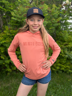 JUNIOR Mini des Bois- HOODIE TAWNY LT  filet anti-moustiques
