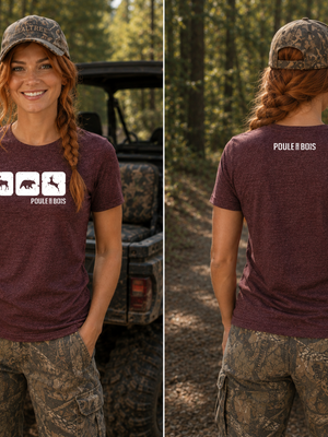 T-shirt unisexe 2026 PDB MARRON