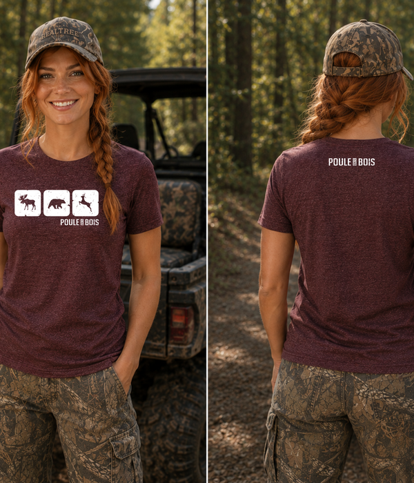 T-shirt unisexe 2026 PDB MARRON