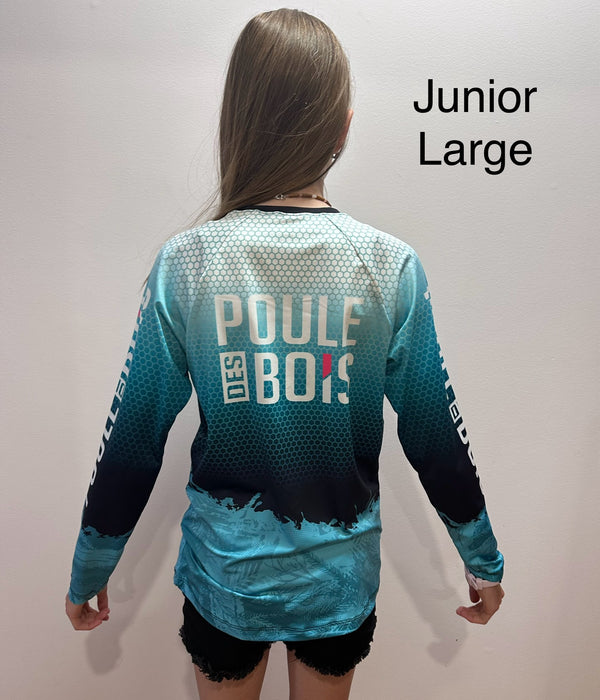 CHANDAIL SPORT TURQUOISE 2024