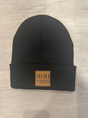 MINI DES BOIS Tuque NOIRE