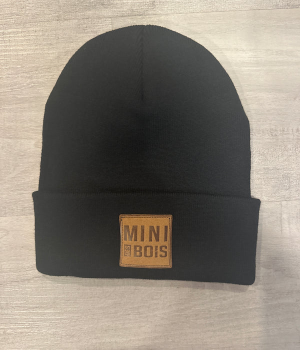 MINI DES BOIS Tuque NOIRE