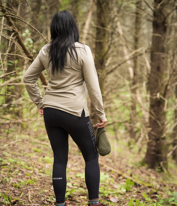 Chandail manches longues SAUGE - CHASSEUSE