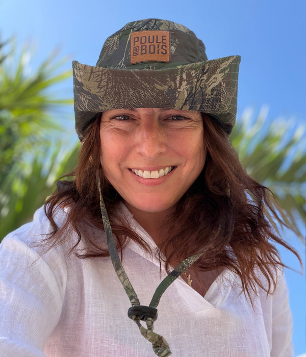 CHAPEAU À COUETTE camo