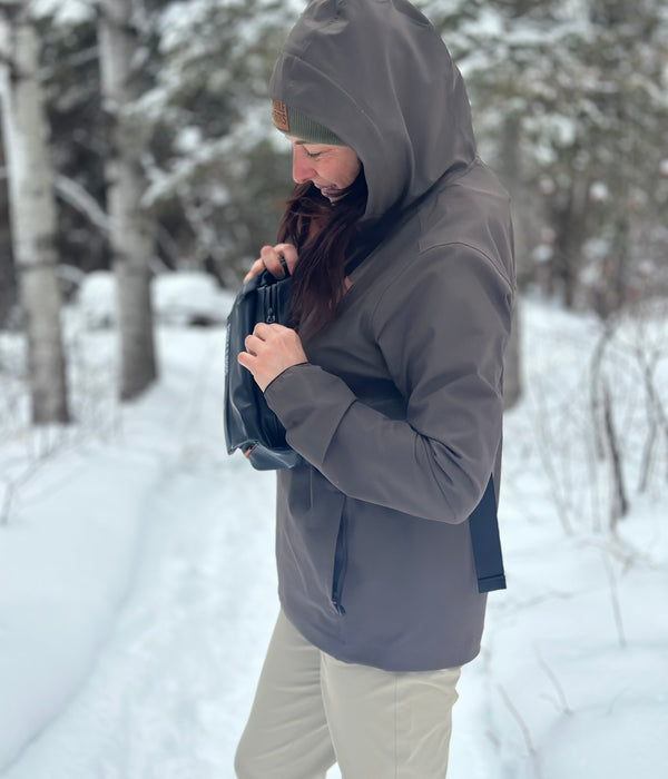 ANORAK PDB FEMME BROWN filet antimoustique ET TROU À COUETTE (DATE D'ENVOI DANS LA PREMIÈRE SEMAINE D'AVRIL