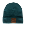 Tuque AQUAMARINE Logo FAUX SUÈDE