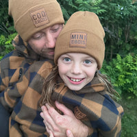 COQ des BOIS Tuque BROWN Logo Cuir