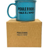 Tasse céramique SARCELLE Poule à l'affût! CASEPACK 6