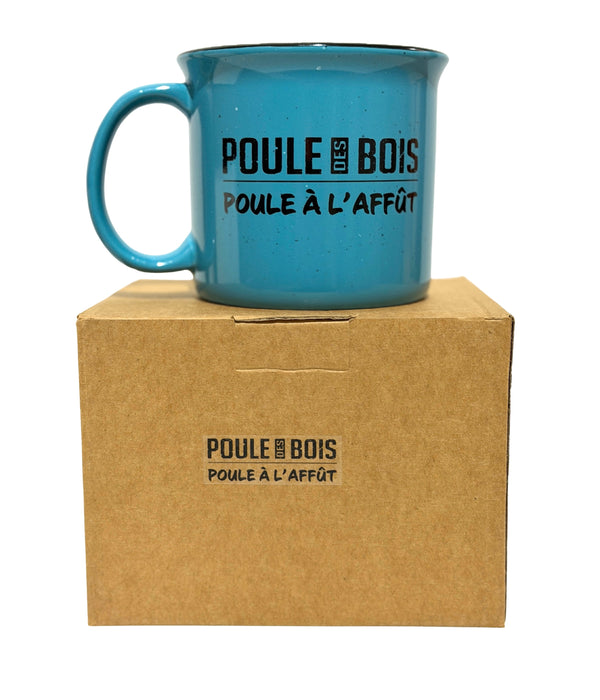 Tasse céramique SARCELLE Poule à l'affût! CASEPACK 6