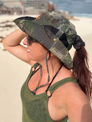 CHAPEAU À COUETTE camo