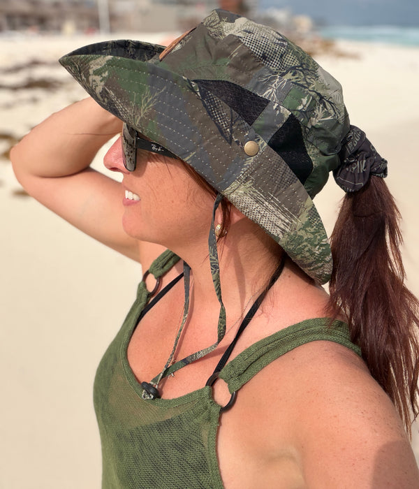 CHAPEAU À COUETTE camo