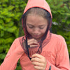 JUNIOR Mini des Bois- HOODIE TAWNY LT  filet anti-moustiques