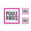 Sticker set (3) CHOICE CAMO-PINK-TURQUOISE