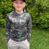 JUNIOR Mini des Bois- HOODIE PDB CAMO LT  filet anti-moustiques
