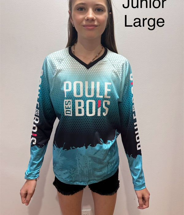 CHANDAIL SPORT TURQUOISE 2024