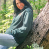 HOODIE CLASSIQUE VERT-ORANGE