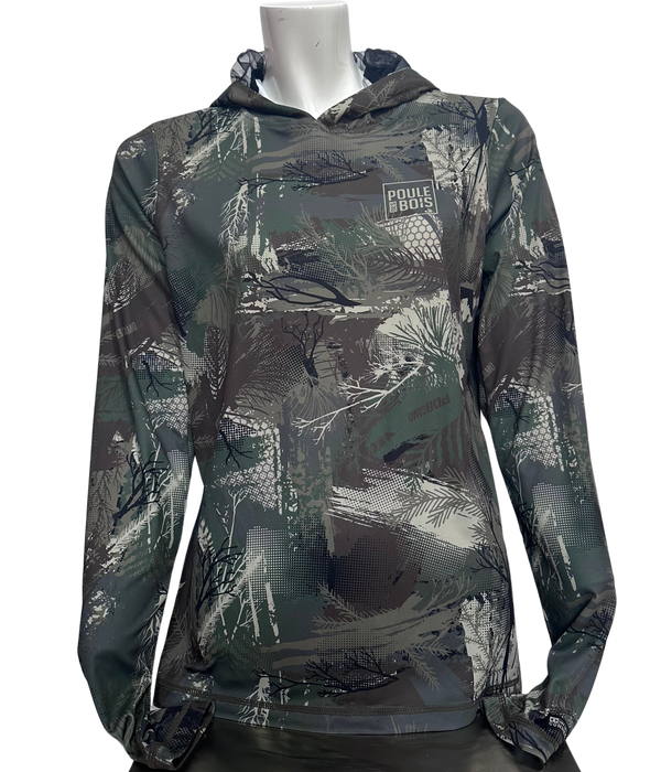 HOODIE PDB CAMO BREEZE FEMME  filet antimoustique (DATE D'ENVOI DANS LA PREMIÈRE SEMAINE D'AVRIL