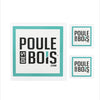 Sticker set (3) CHOICE CAMO-PINK-TURQUOISE
