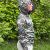 JUNIOR Mini des Bois- HOODIE PDB CAMO LT  filet anti-moustiques
