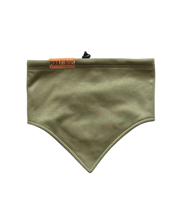 Foulard TUBE BANDIT RÉVERSIBLE OLIVE (ENVOI SEMAINE 20 AVRIL)