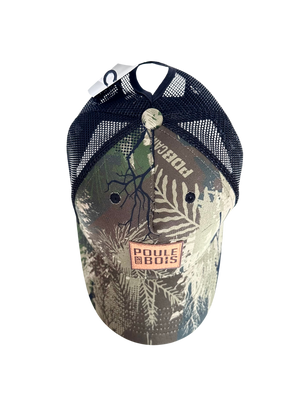 CASQUETTE À COUETTE CAMO PDB FILET NOIR ENVOI LA SEMAINE DU 21 MARS