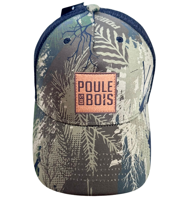 CASQUETTE À COUETTE CAMO PDB FILET NOIR ENVOI LA SEMAINE DU 21 MARS