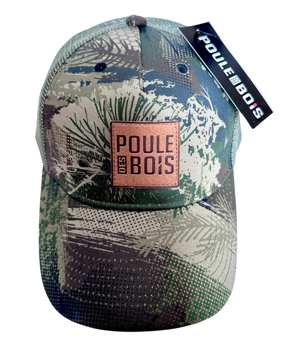 CASQUETTE À COUETTE CAMO PDB FILET OLIVE ENVOI LA SEMAINE DU 21 MARS