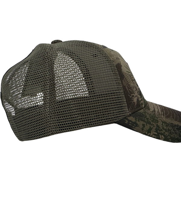 CASQUETTE À COUETTE CAMO PDB FILET OLIVE ENVOI LA SEMAINE DU 21 MARS