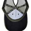 CASQUETTE À COUETTE CAMO PDB FILET OLIVE