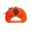 CASQUETTE À COUETTE CAMO PDB FILET ORANGE