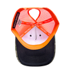 CASQUETTE À COUETTE CAMO PDB FILET ORANGE