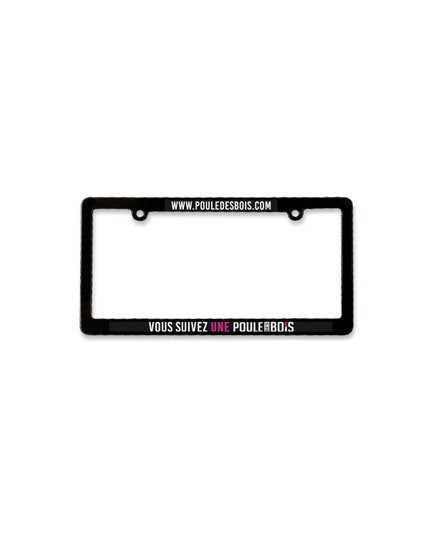 Plaque de voiture ARRIÈRE CASEPACK 6